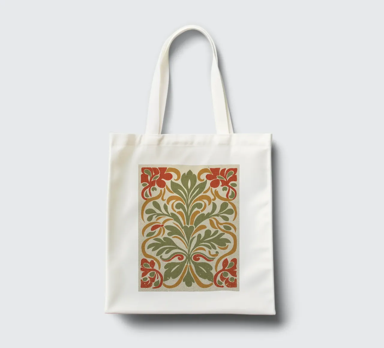 Design floreale bohémien borsa in juta da Providence Mbabazi Studio