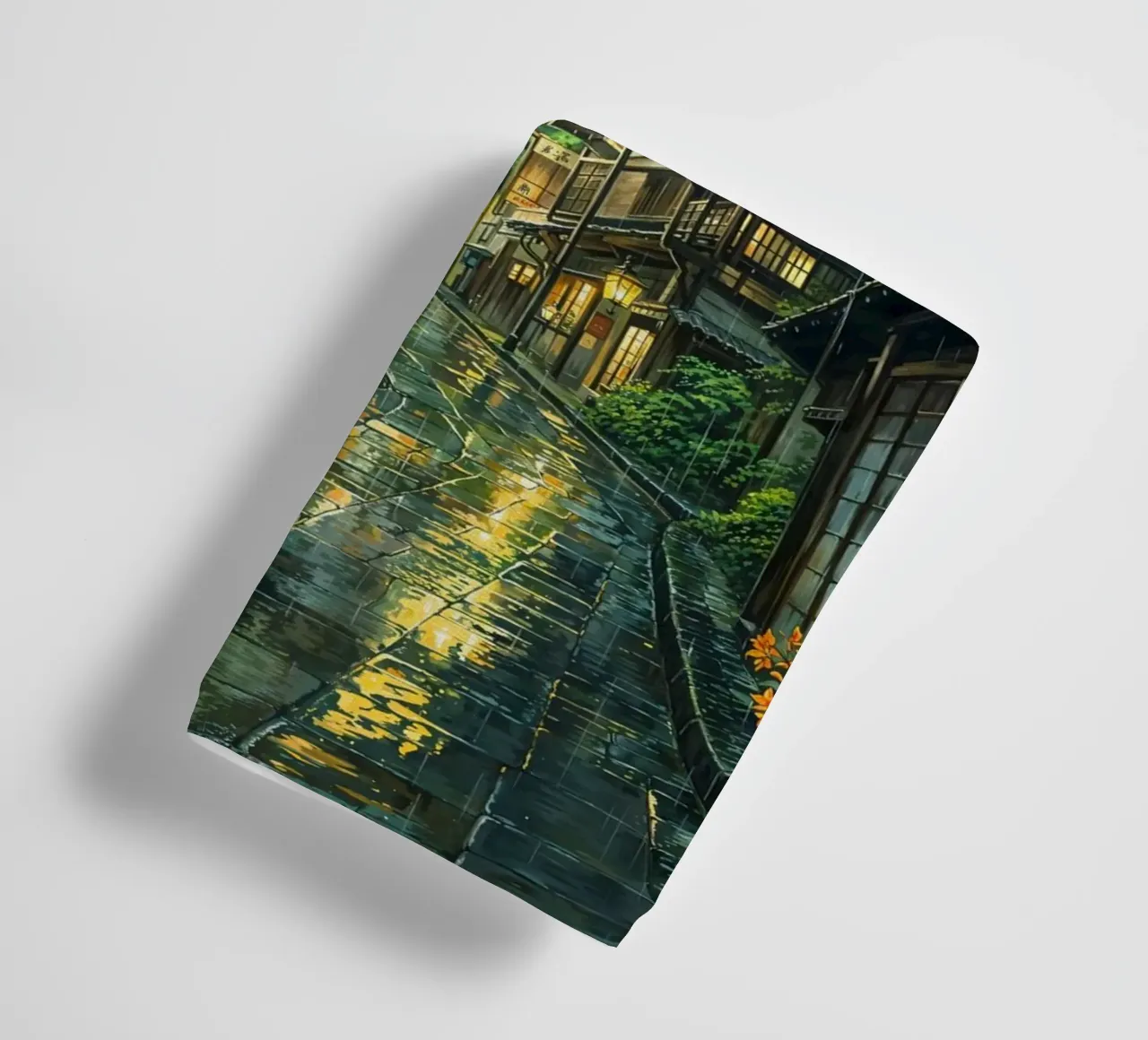The Hidden Alley towel by Pixaverse