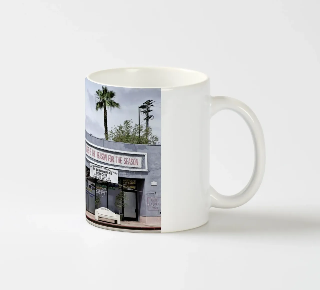 Liquor Store San Pedro tazza in ceramica da Marc Gruninger