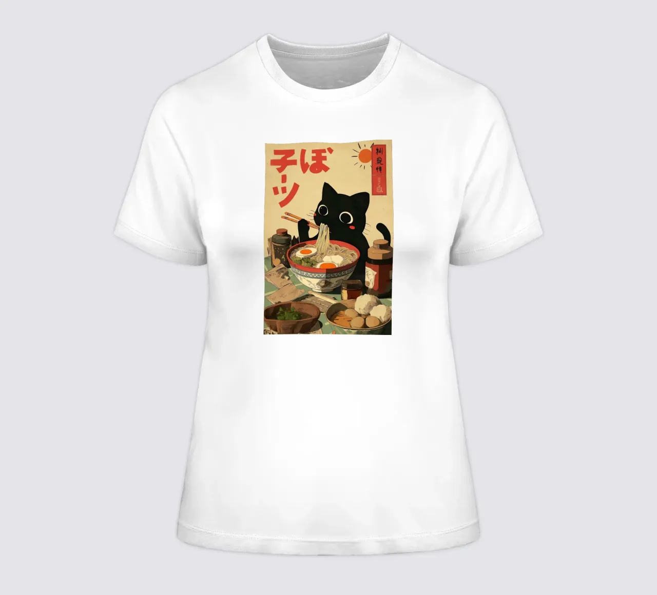 Un peu d'amusement partout t-shirt ajusté pour femmes de Arjun