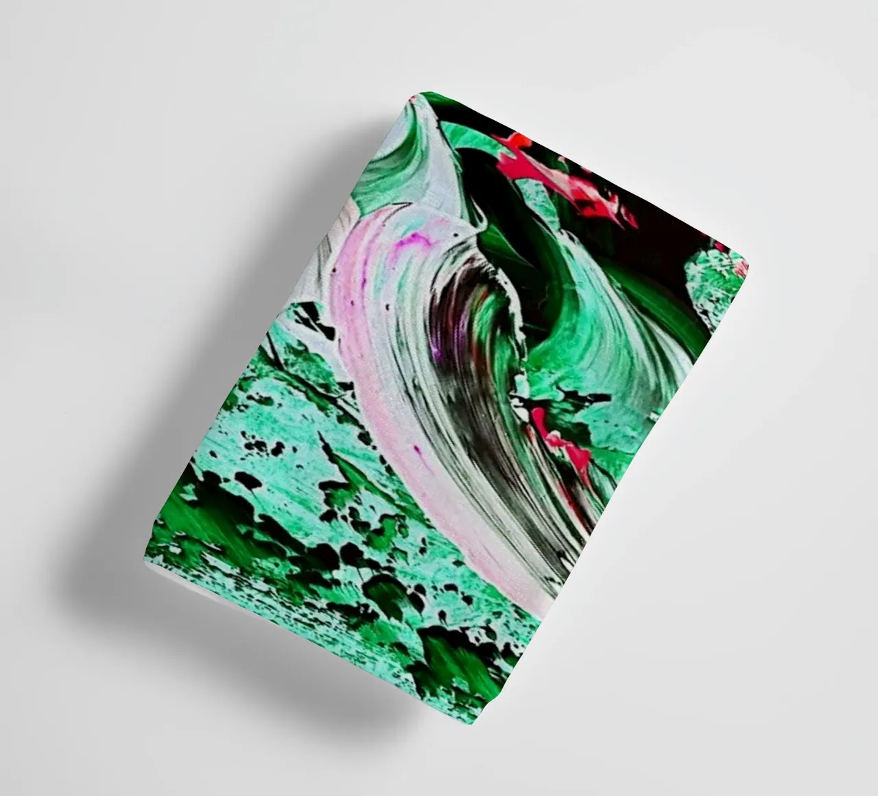 IDEAL GIFT 60 invers asciugamano da bagno da Thierry Vobmann Abstract painting