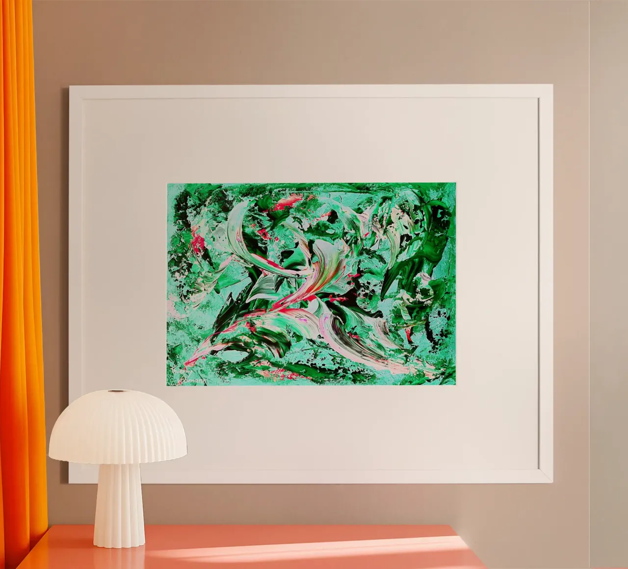 IDEAL GIFT 60 invers carta hahnemühle da Thierry Vobmann Abstract painting
