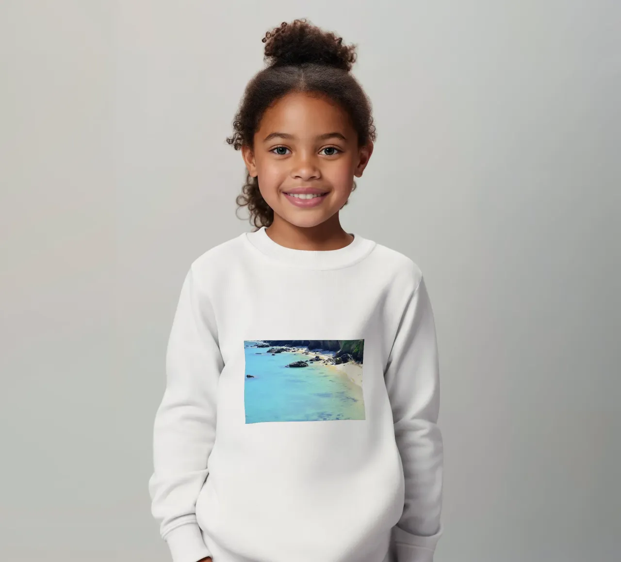FAA337 PLAYA ESCONDIDA sudadera para niño de Thierry vobmann photography