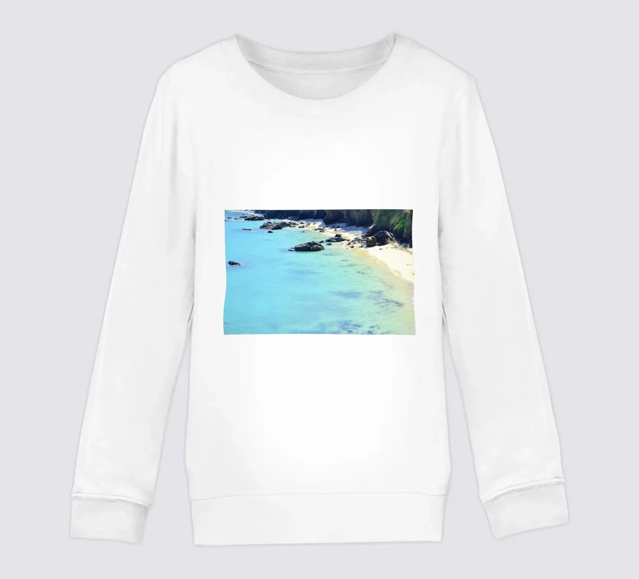FAA337 PLAYA ESCONDIDA sudadera para niño de Thierry vobmann photography