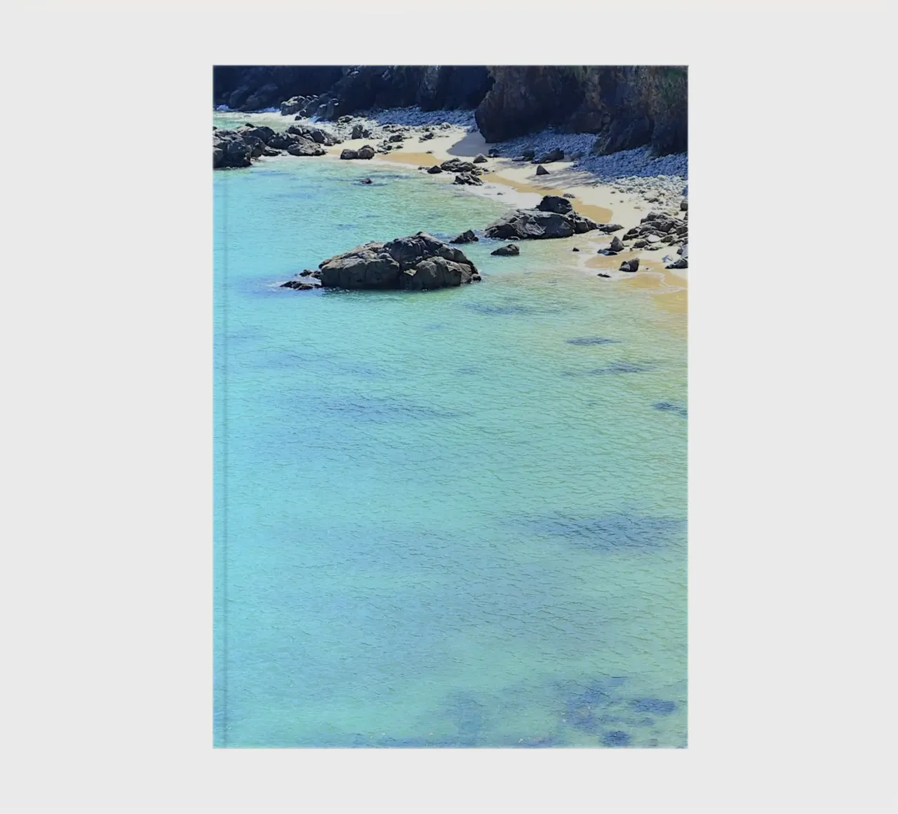 FAA337 HIDDEN BEACH notebook by Thierry vobmann photography