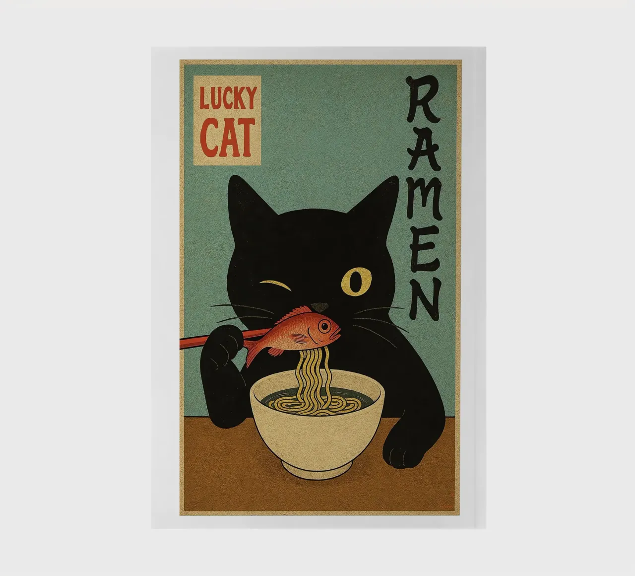 Lucky Cat notebook by Arjun