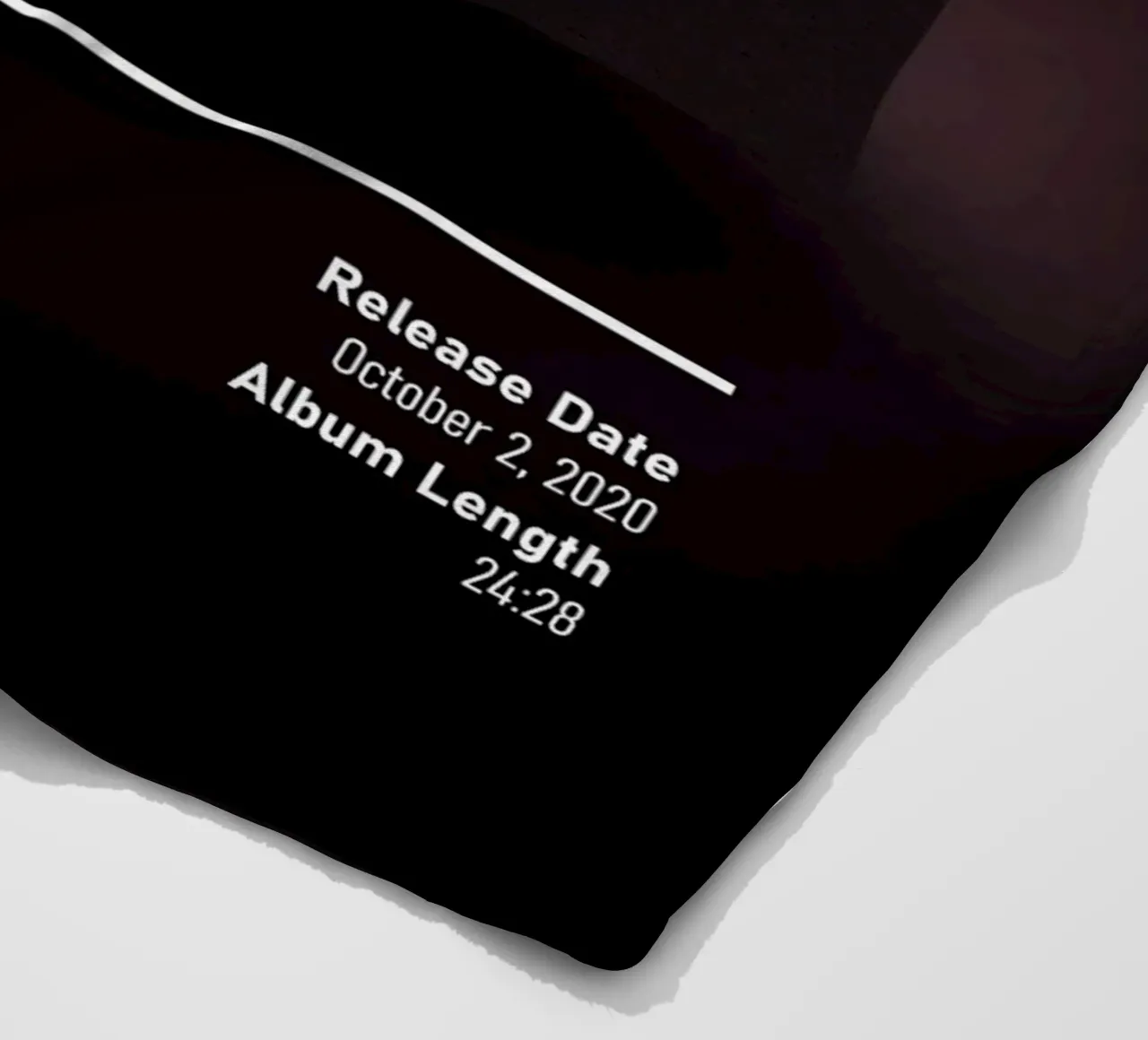 THE ALBUM (2020) by BLACKPINK coperta in pile da DGUnder