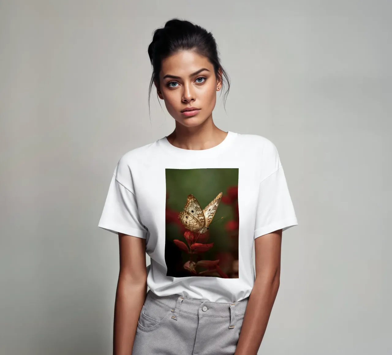 farfalla insetto t-shirt da Earthly Visions