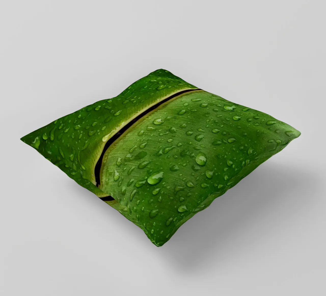 foglia di banana tropicale cuscino da Earthly Visions