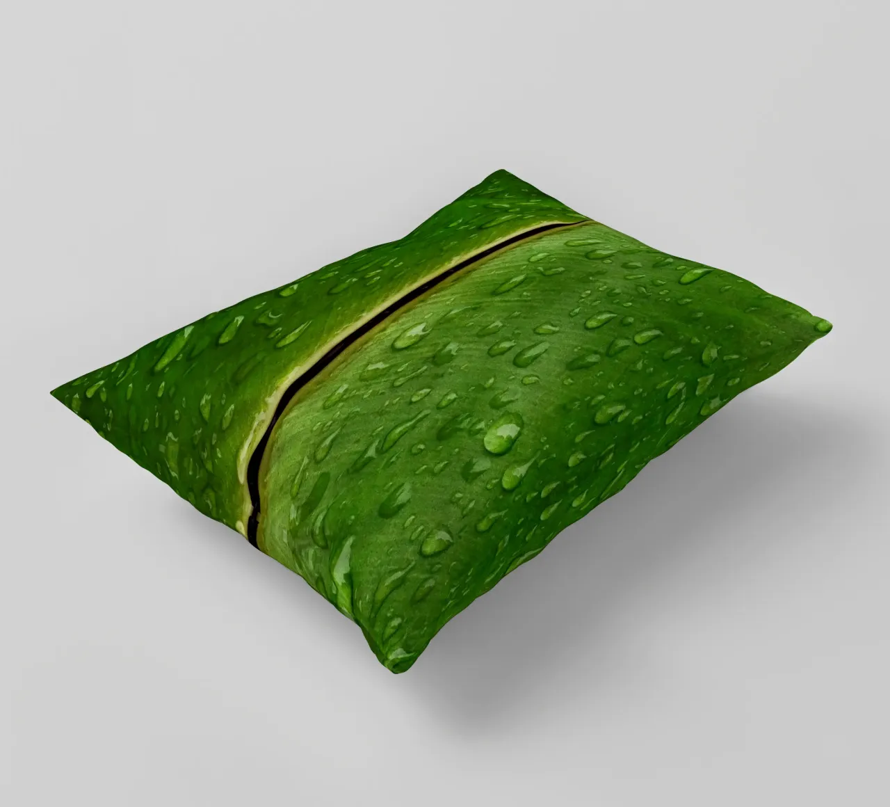 foglia di banana tropicale cuscino da Earthly Visions
