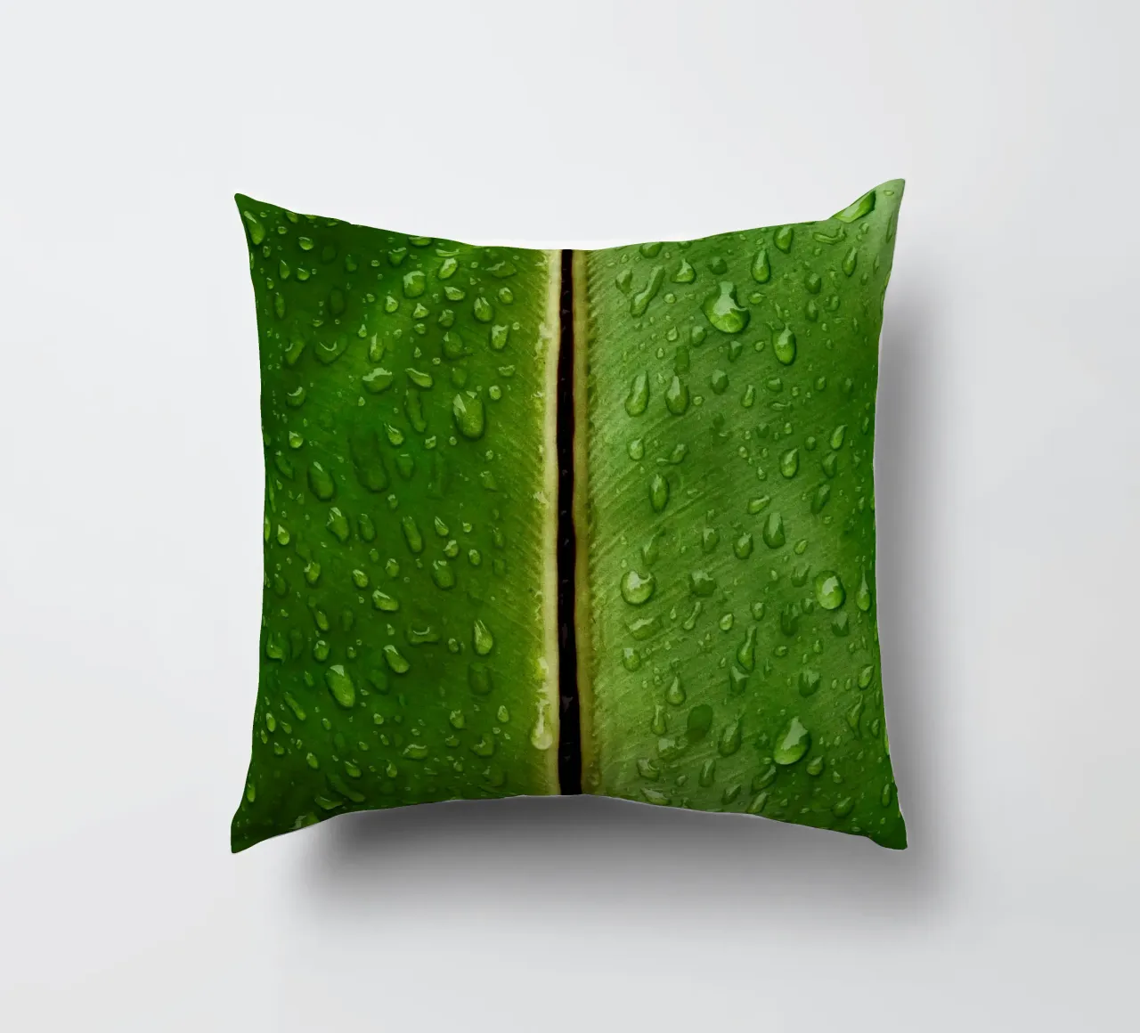 foglia di banana tropicale cuscino da Earthly Visions