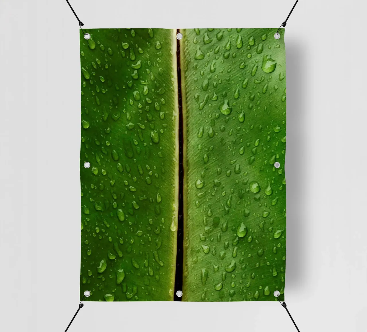 foglia di banana tropicale telo in pvc da Earthly Visions