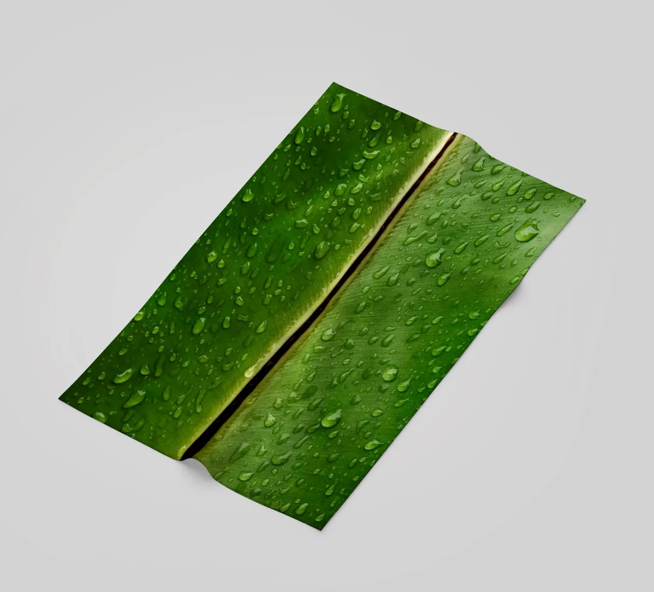 banana leaf tropical beach towel by Earthly Visions