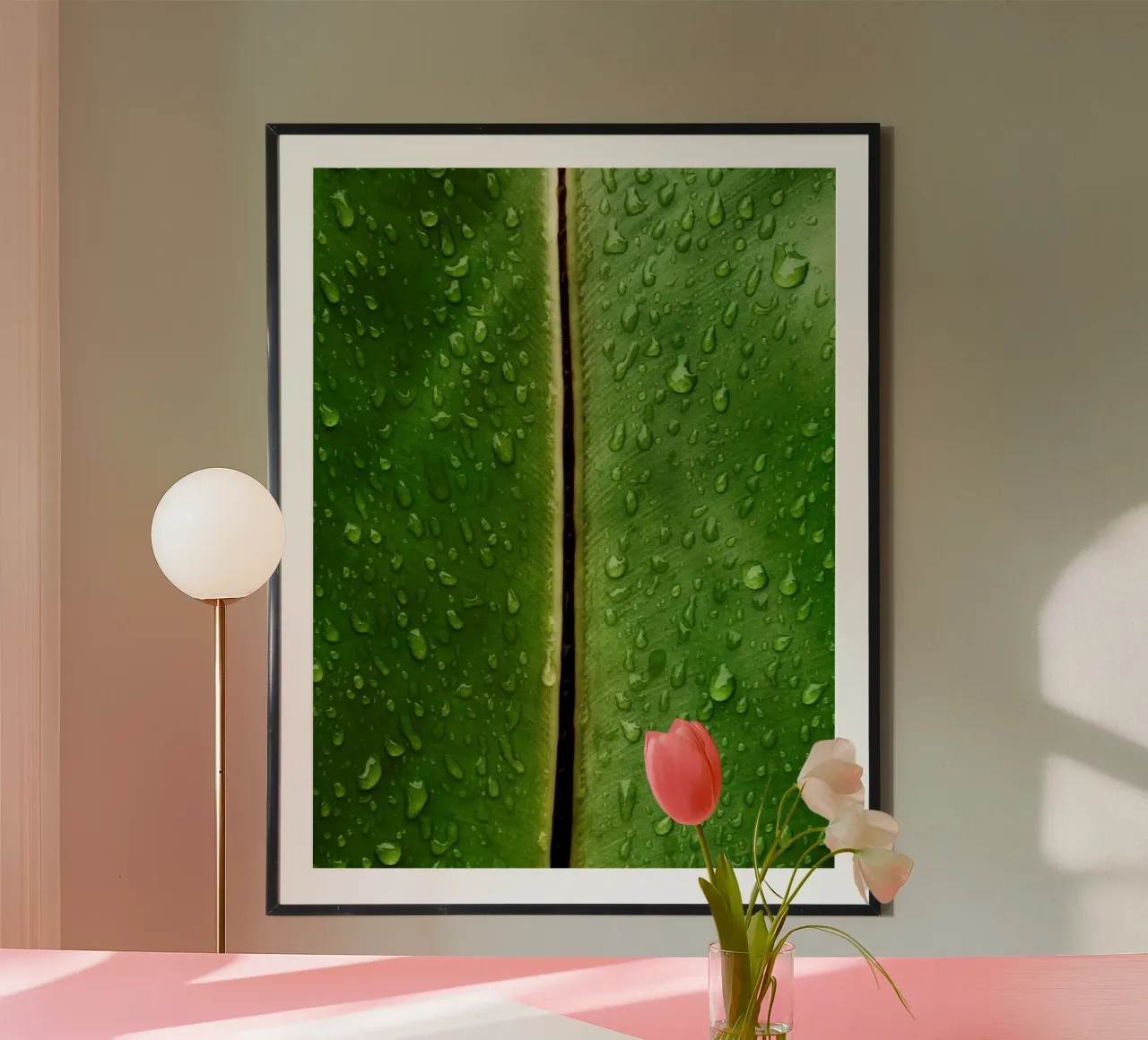 banana leaf tropical hahnemühle by Earthly Visions