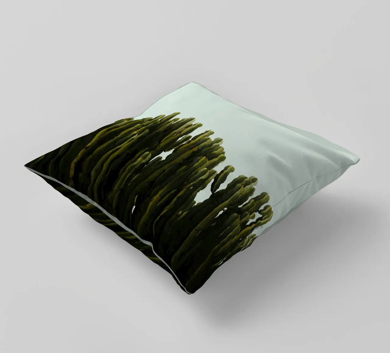 verde cactus cuscino da Earthly Visions