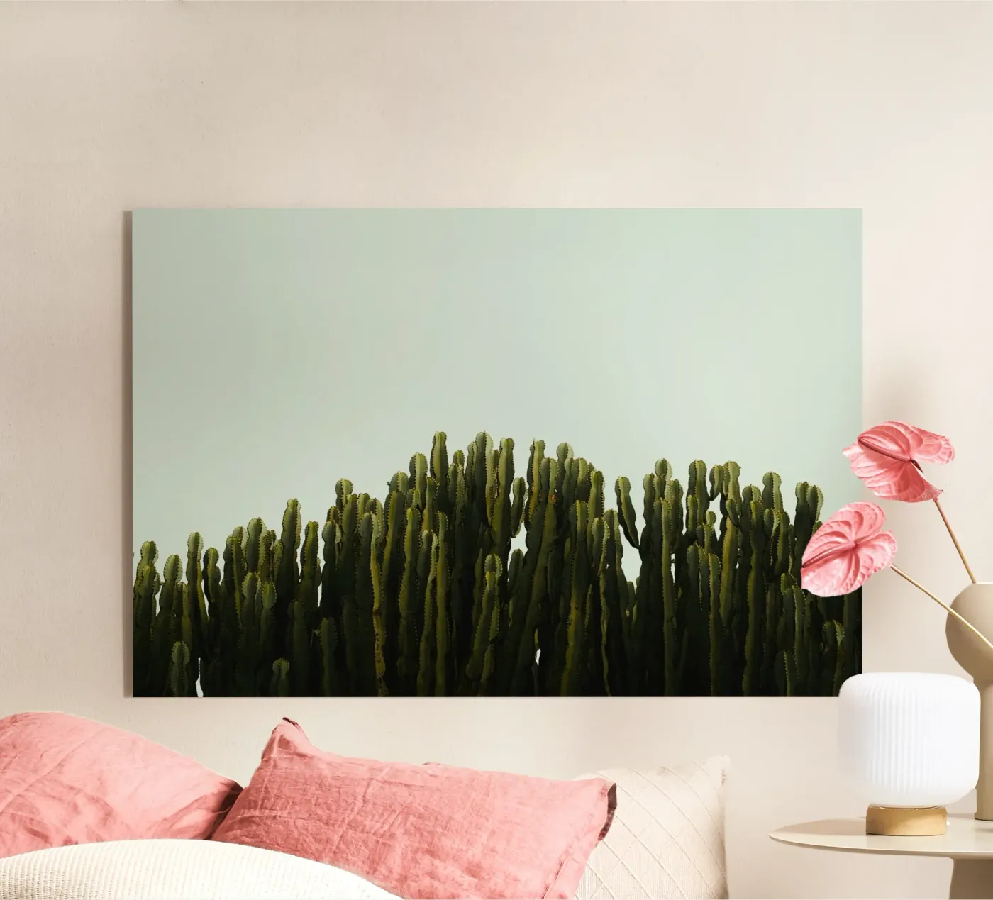 vert cactus plexiglas de Earthly Visions