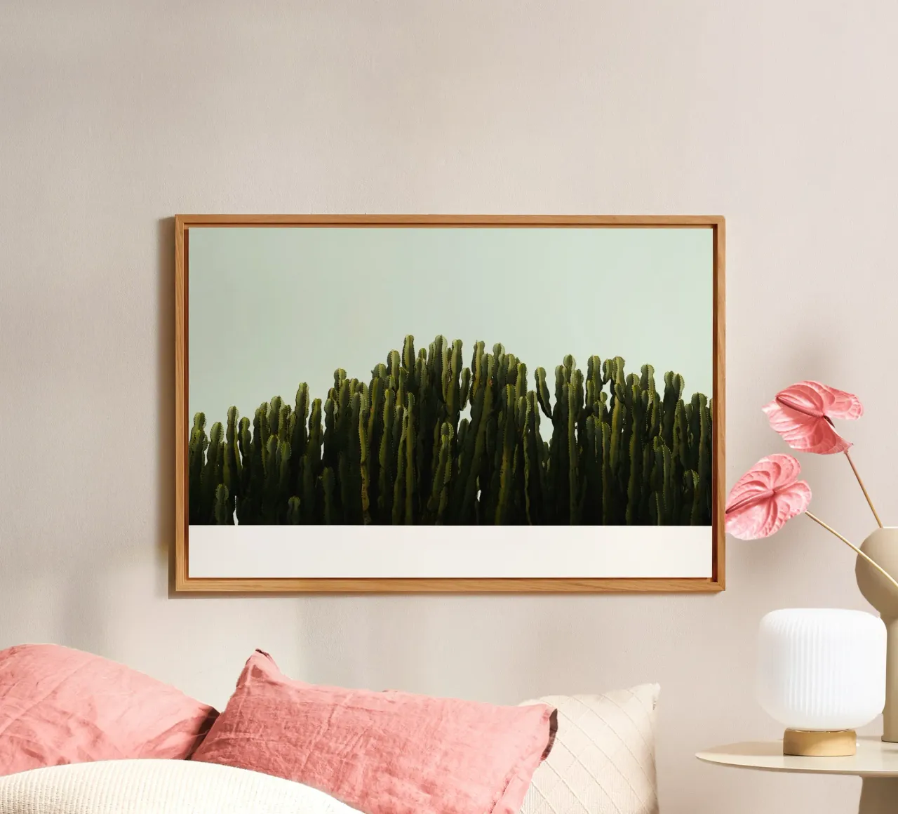 verde cactus alluminio dibond da Earthly Visions