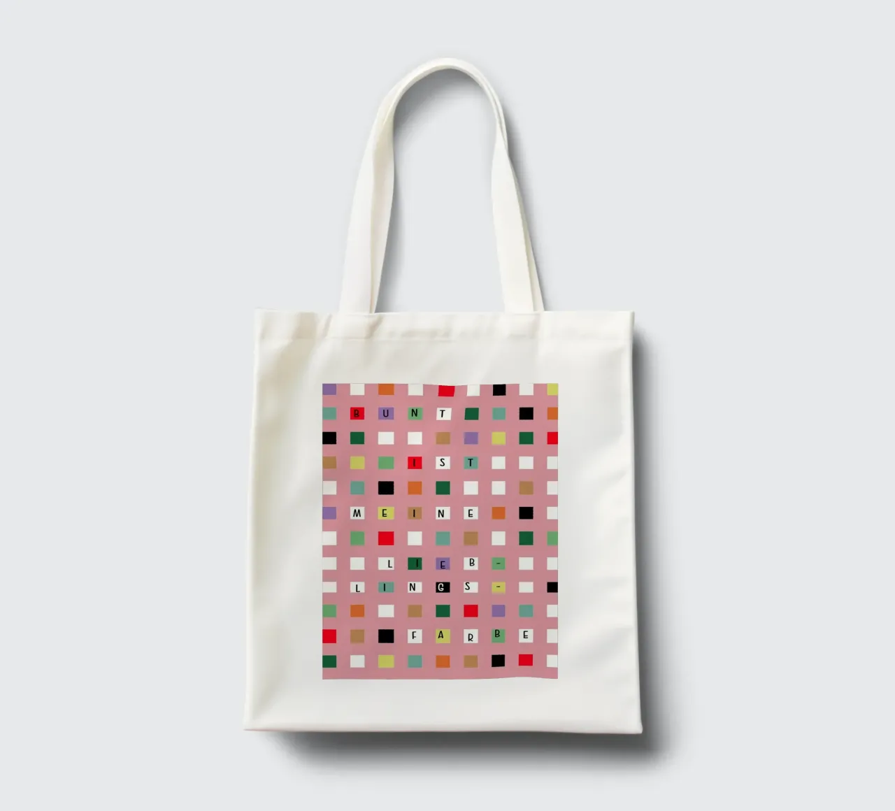 Il colore preferito è il colorato borsa in juta da maramirage