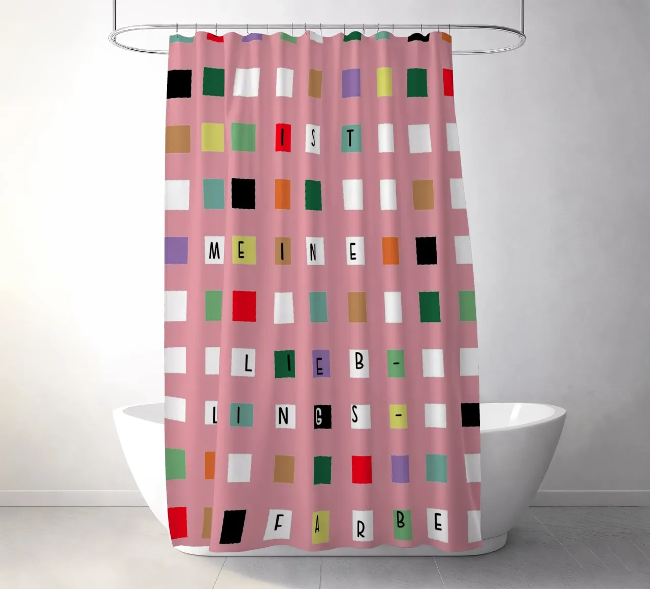 Il colore preferito è il colorato tenda da doccia da maramirage
