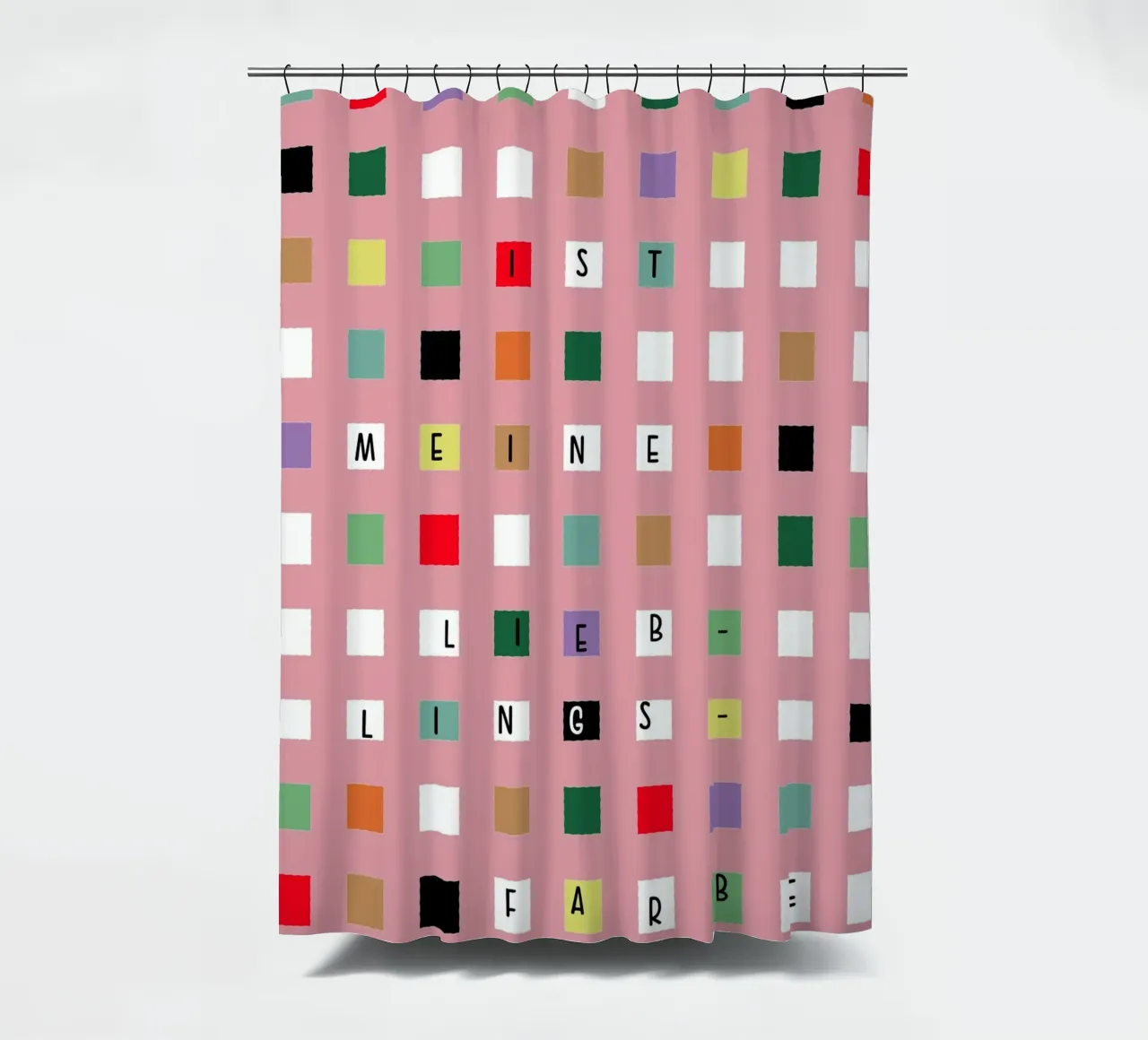 Il colore preferito è il colorato tenda da doccia da maramirage
