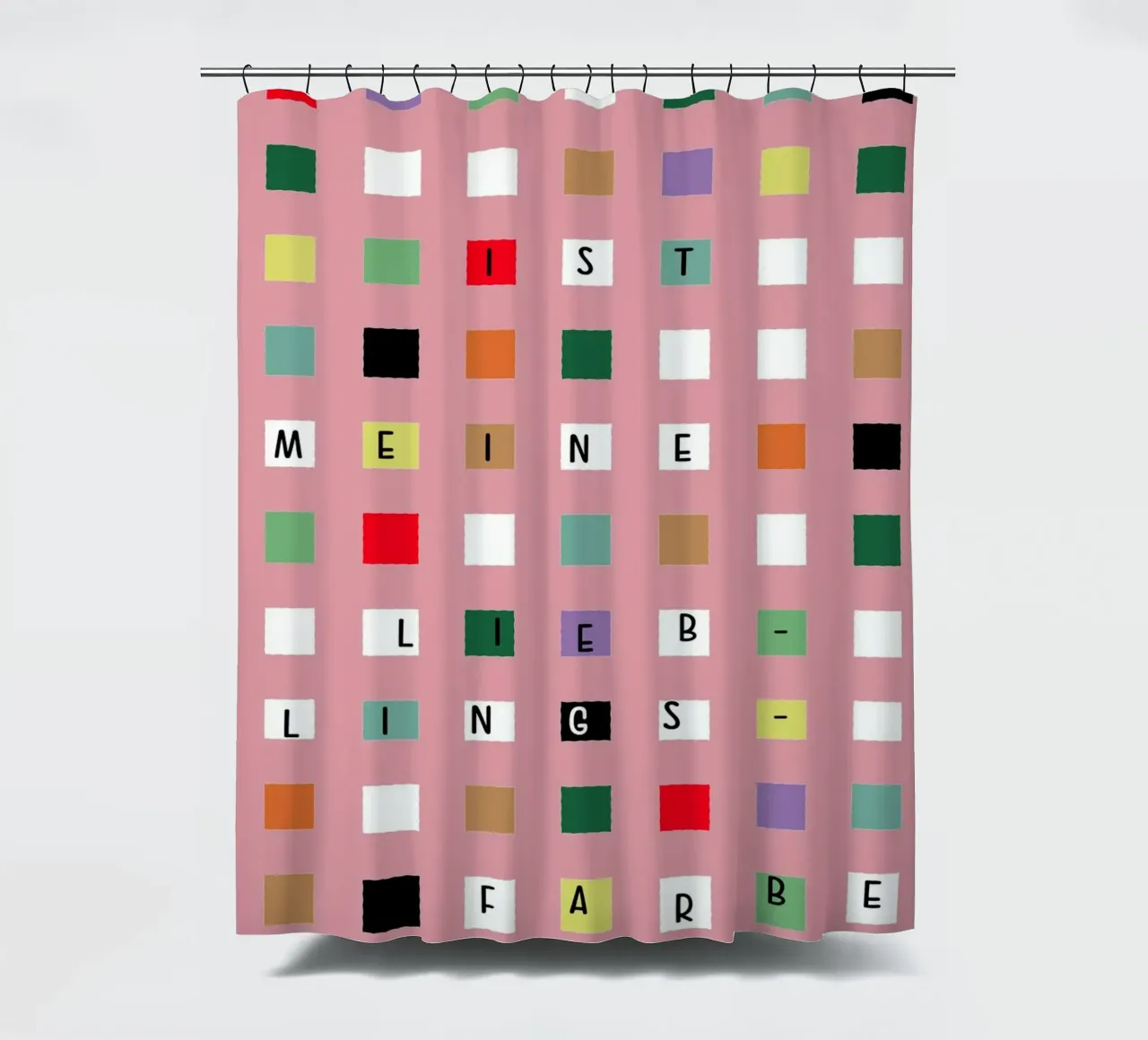 Il colore preferito è il colorato tenda da doccia da maramirage