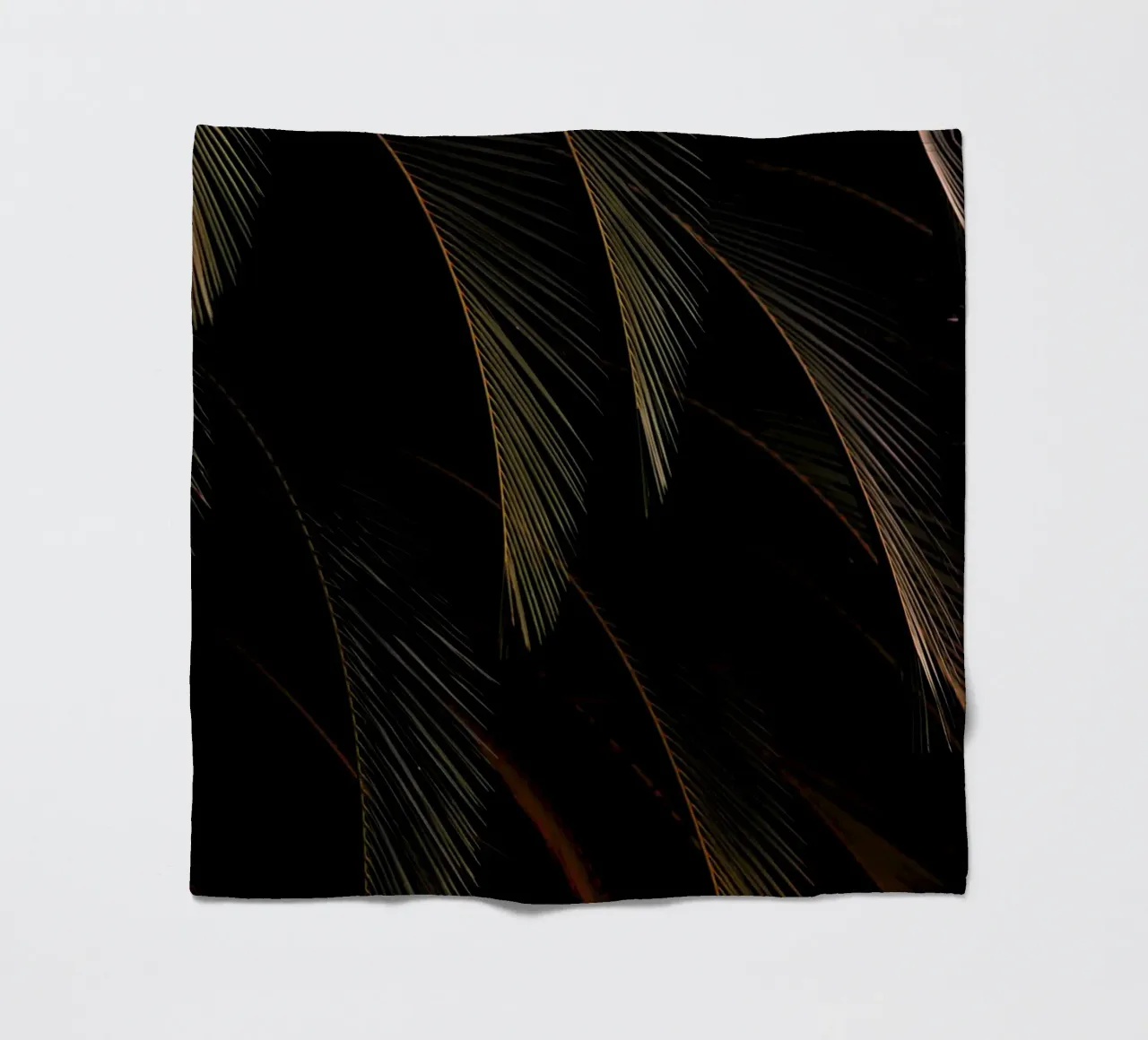 foglie di palma tropicali coperta in pile da Earthly Visions