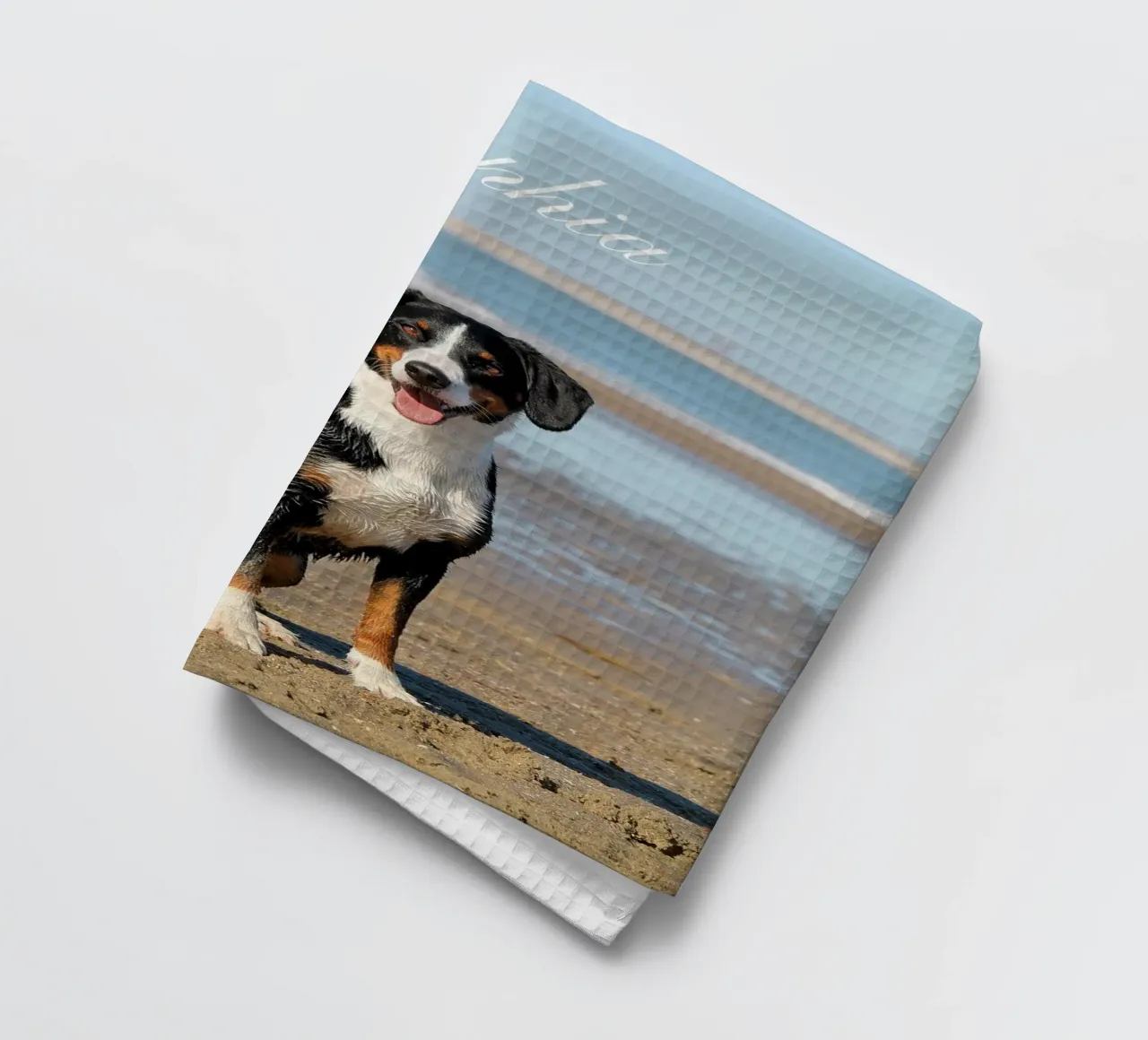 Custom Pet Dog Photo Custom Dog Name Pet name Geschirrtuch von Custom4U