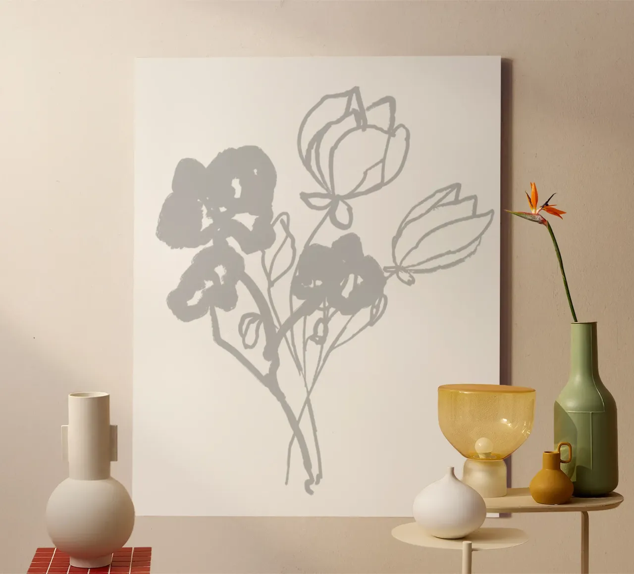 Artistic Ensemble No 61 (Without Background) canvas van treechild