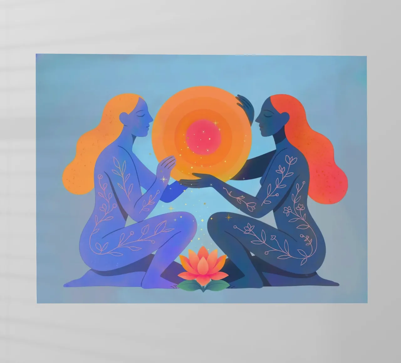 The light Between us pellicola backlit da Taika Tori Art