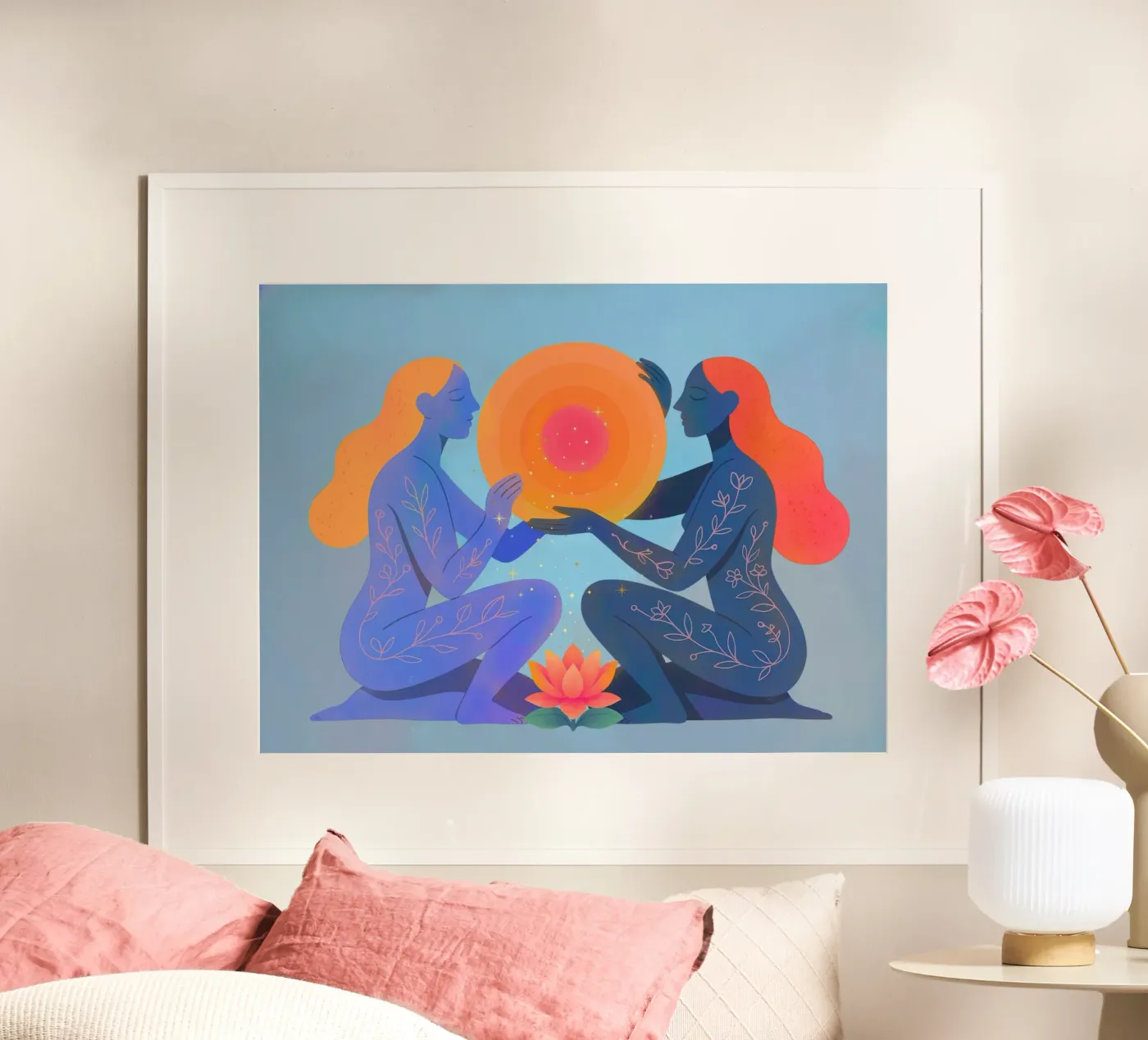 The light Between us poster da Taika Tori Art