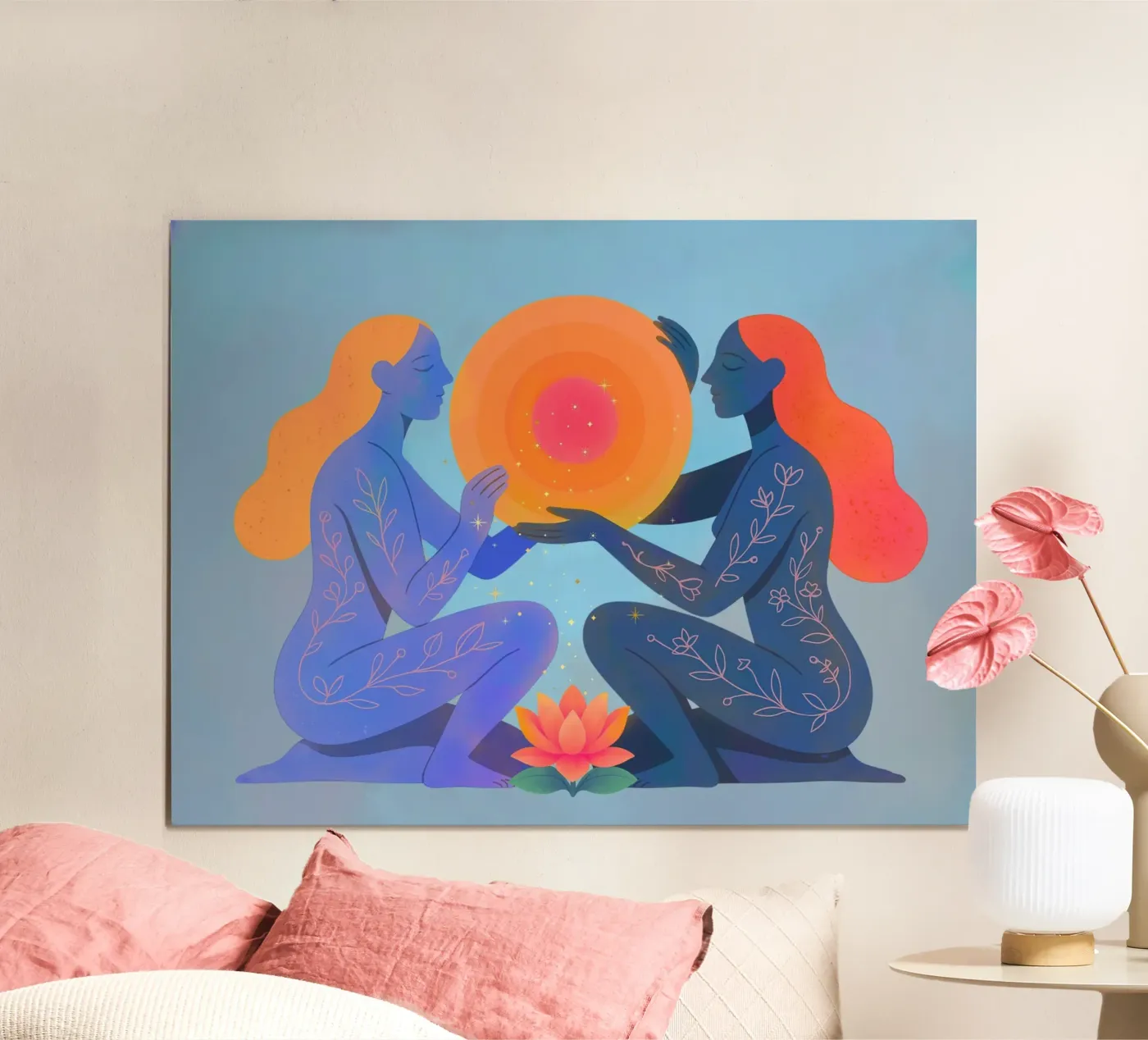 The light Between us poster da Taika Tori Art
