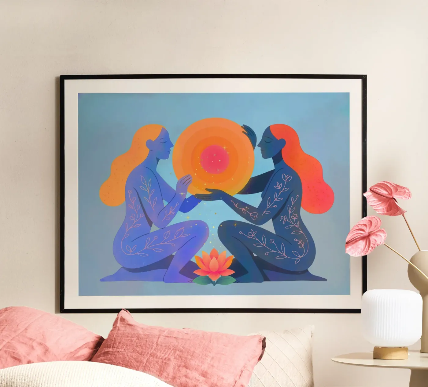 The light Between us poster da Taika Tori Art