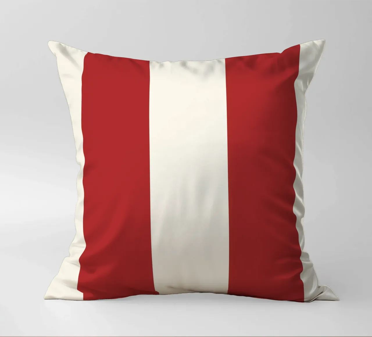 Red bold vintage lines cuscino da TijanaArtStudio88