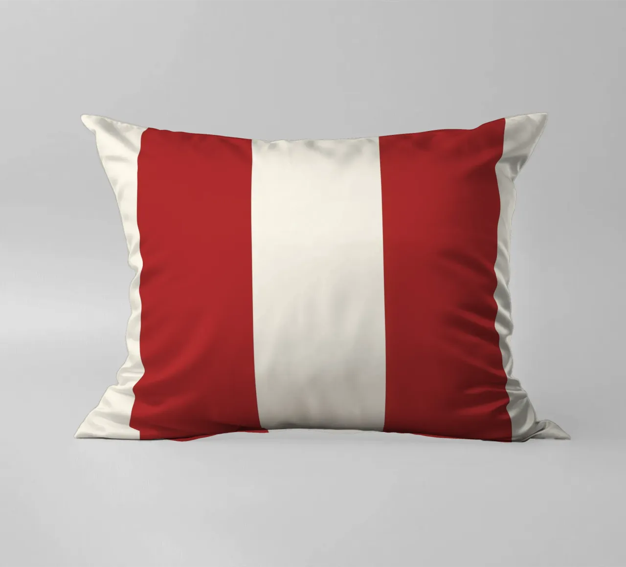 Red bold vintage lines cuscino da TijanaArtStudio88