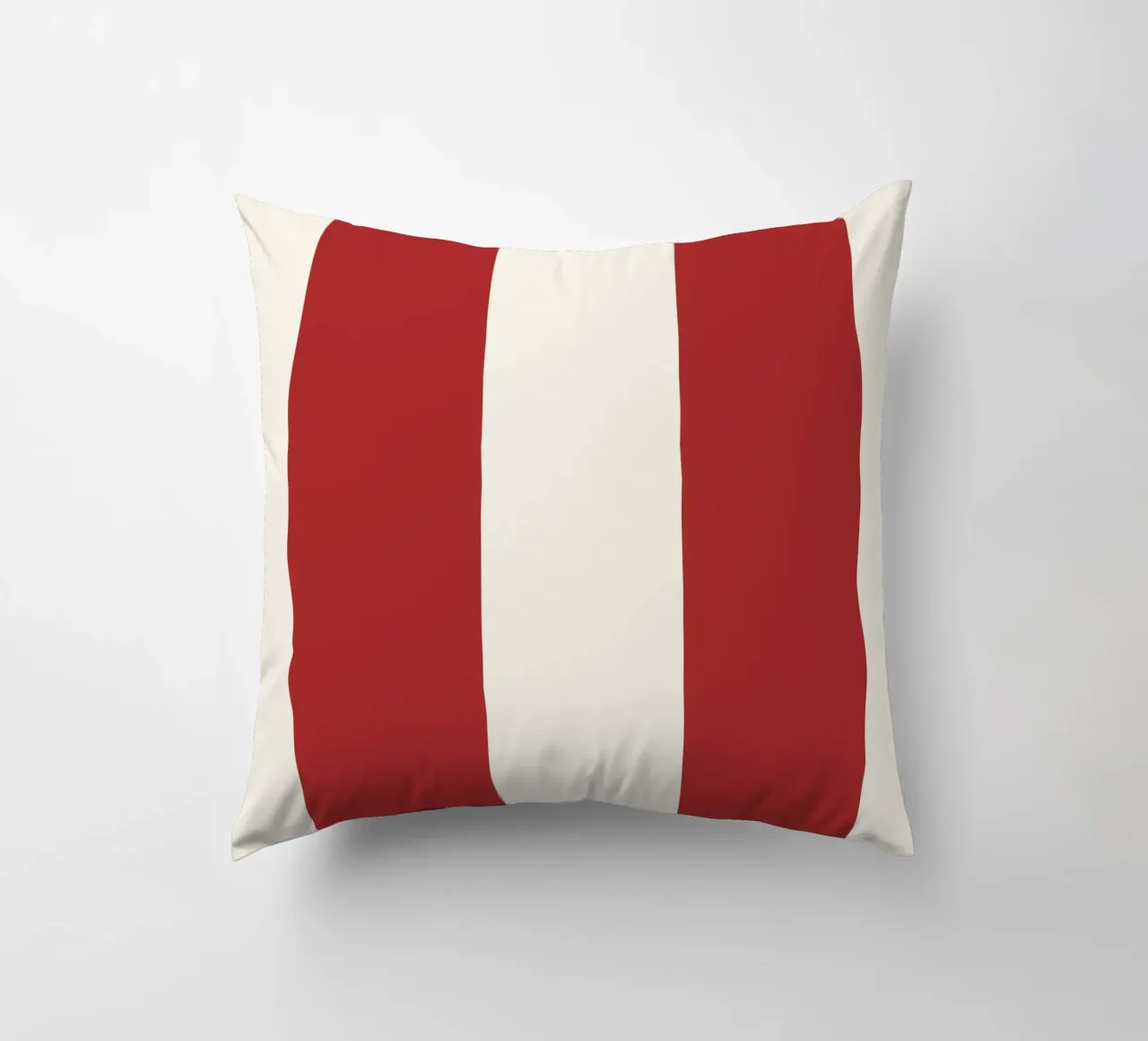 Red bold vintage lines cuscino da TijanaArtStudio88