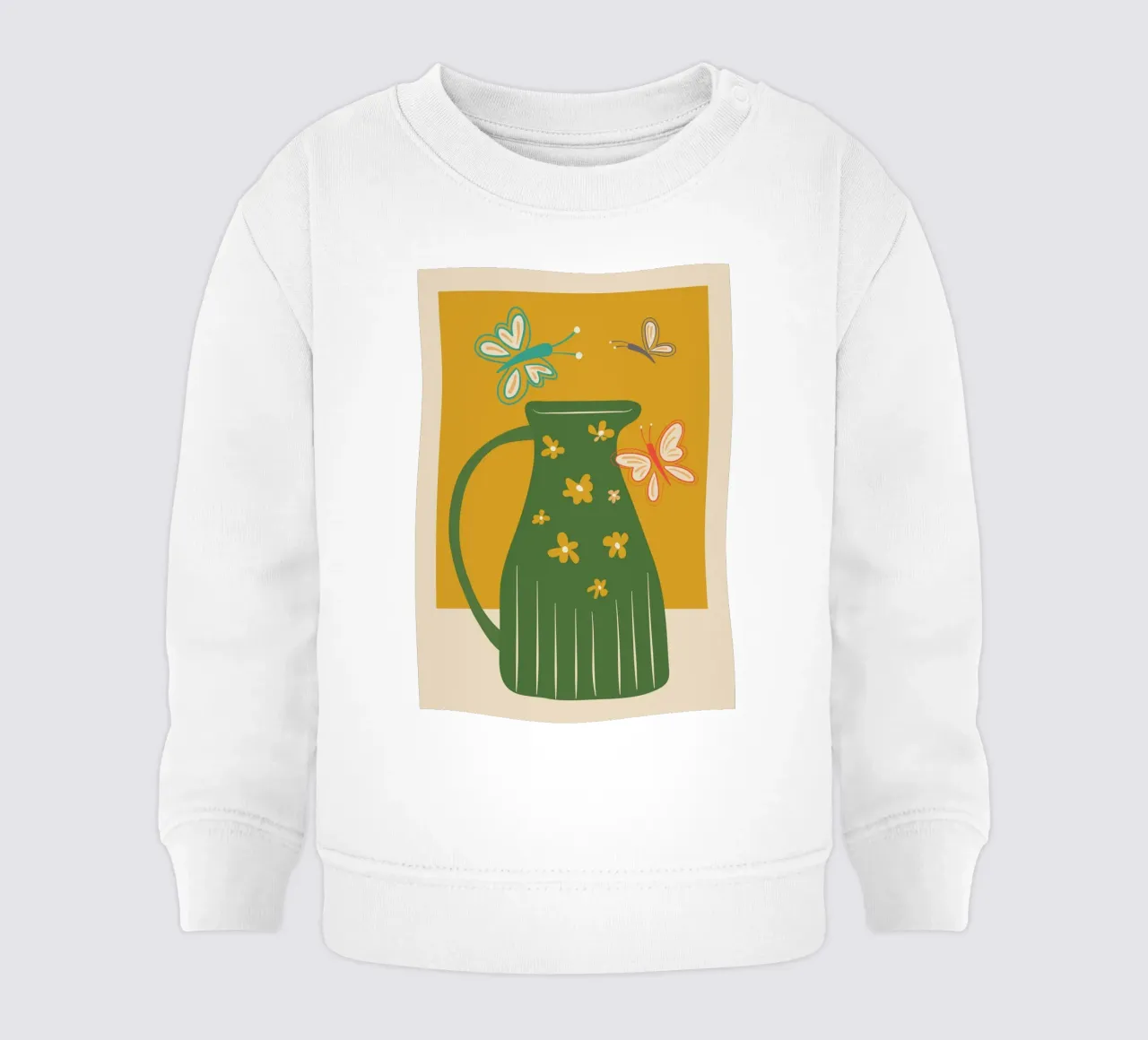Modern Botanicals No. 8 felpa neonato da Nadjaa