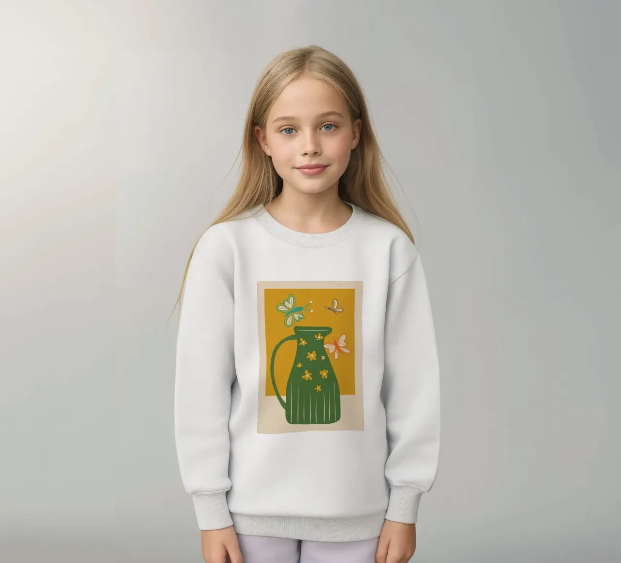 Modern Botanicals No. 8 felpa bambino da Nadjaa