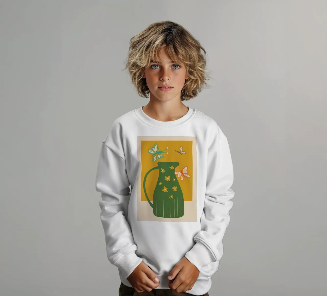 Modern Botanicals No. 8 felpa bambino da Nadjaa