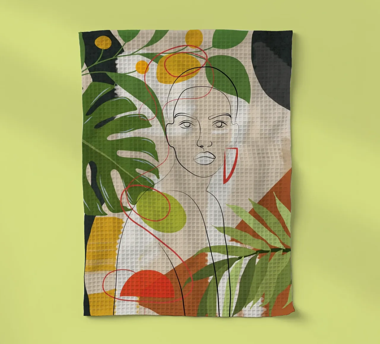 Nature Moment 7 tea towel by Nadjaa