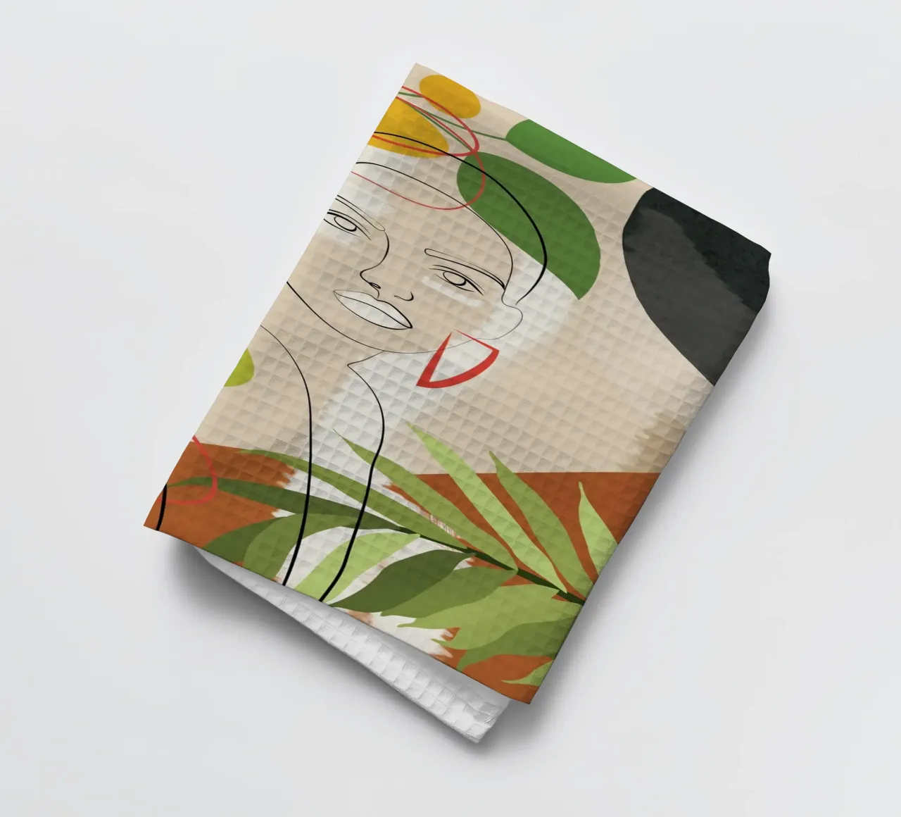 Nature Moment 7 tea towel by Nadjaa