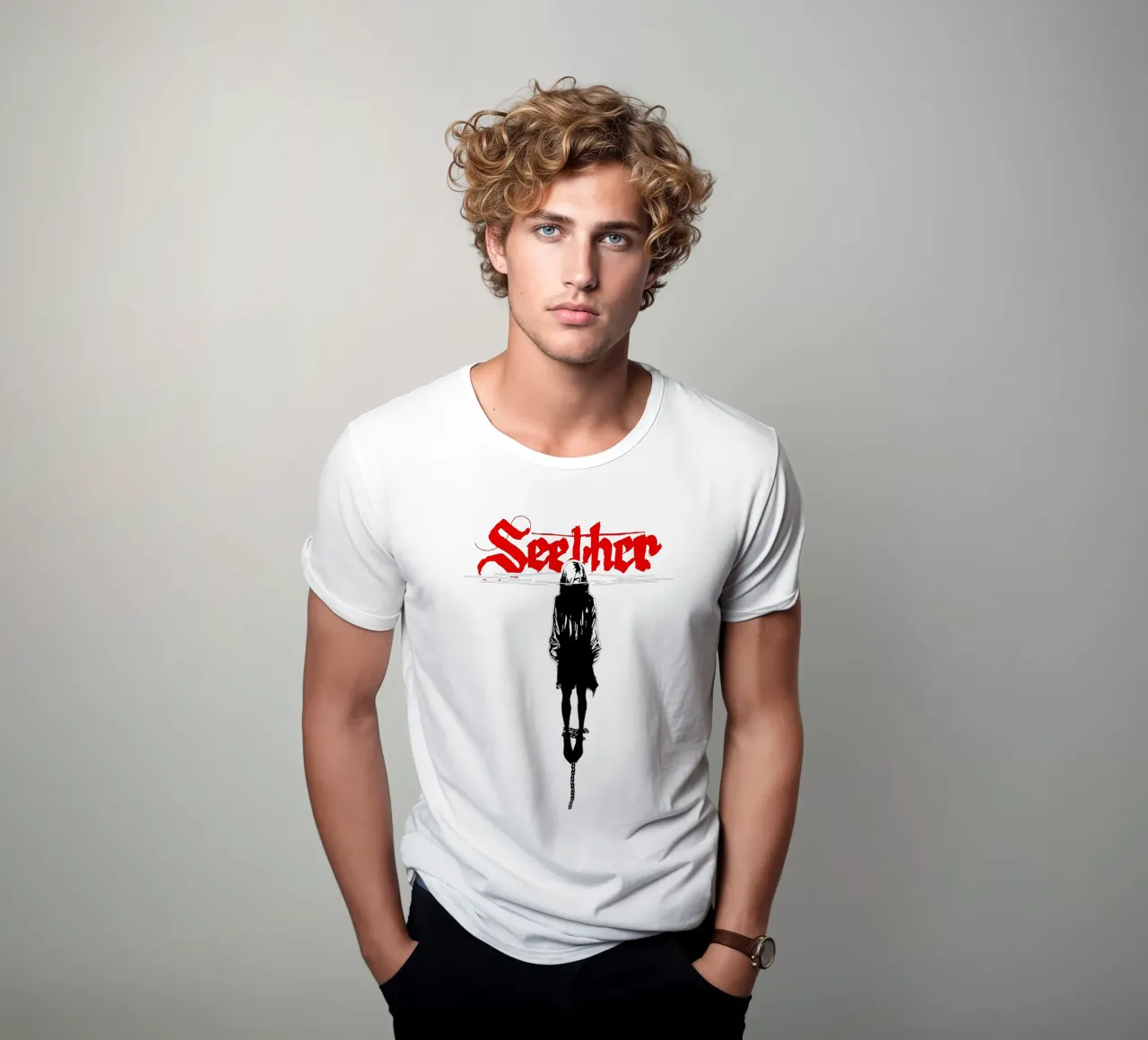 Felpa Seether Essential t-shirt da paperspace