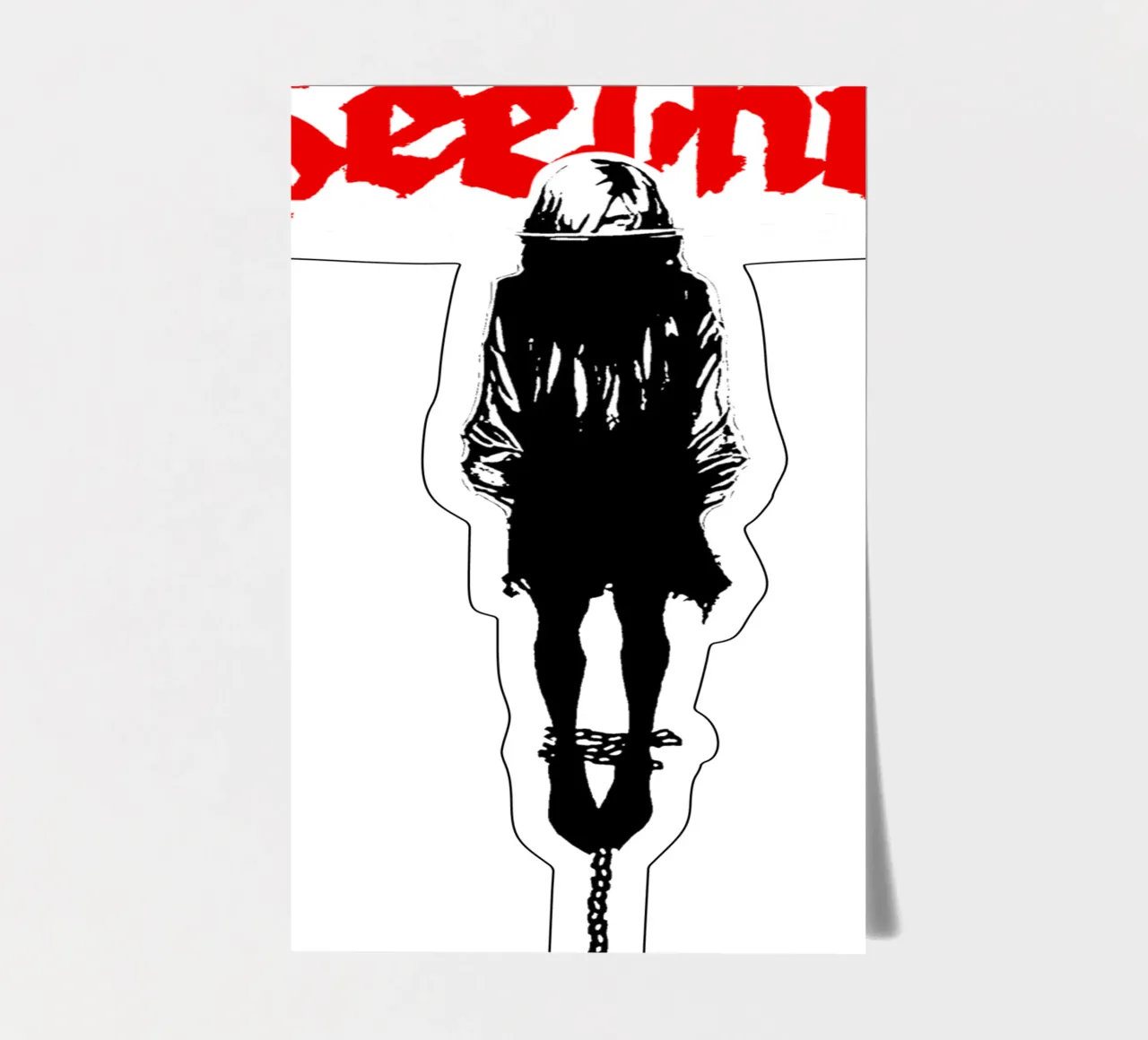 Felpa Seether Essential foglio adesivo da paperspace