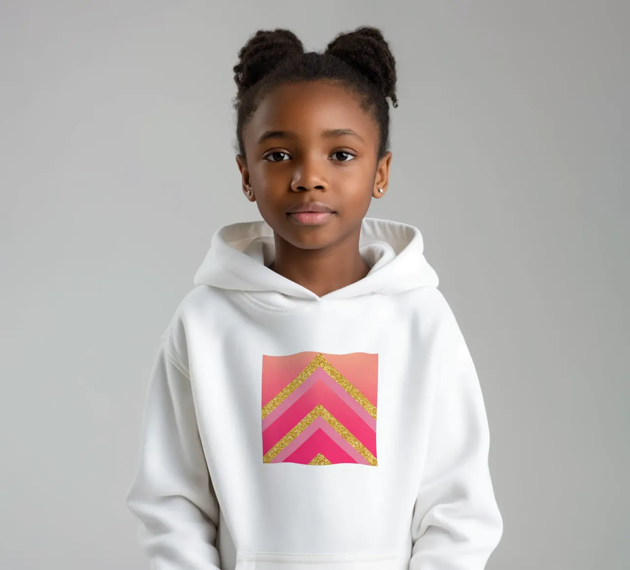 Glam Geometry felpa bambino con cappuccio da Petra Lang