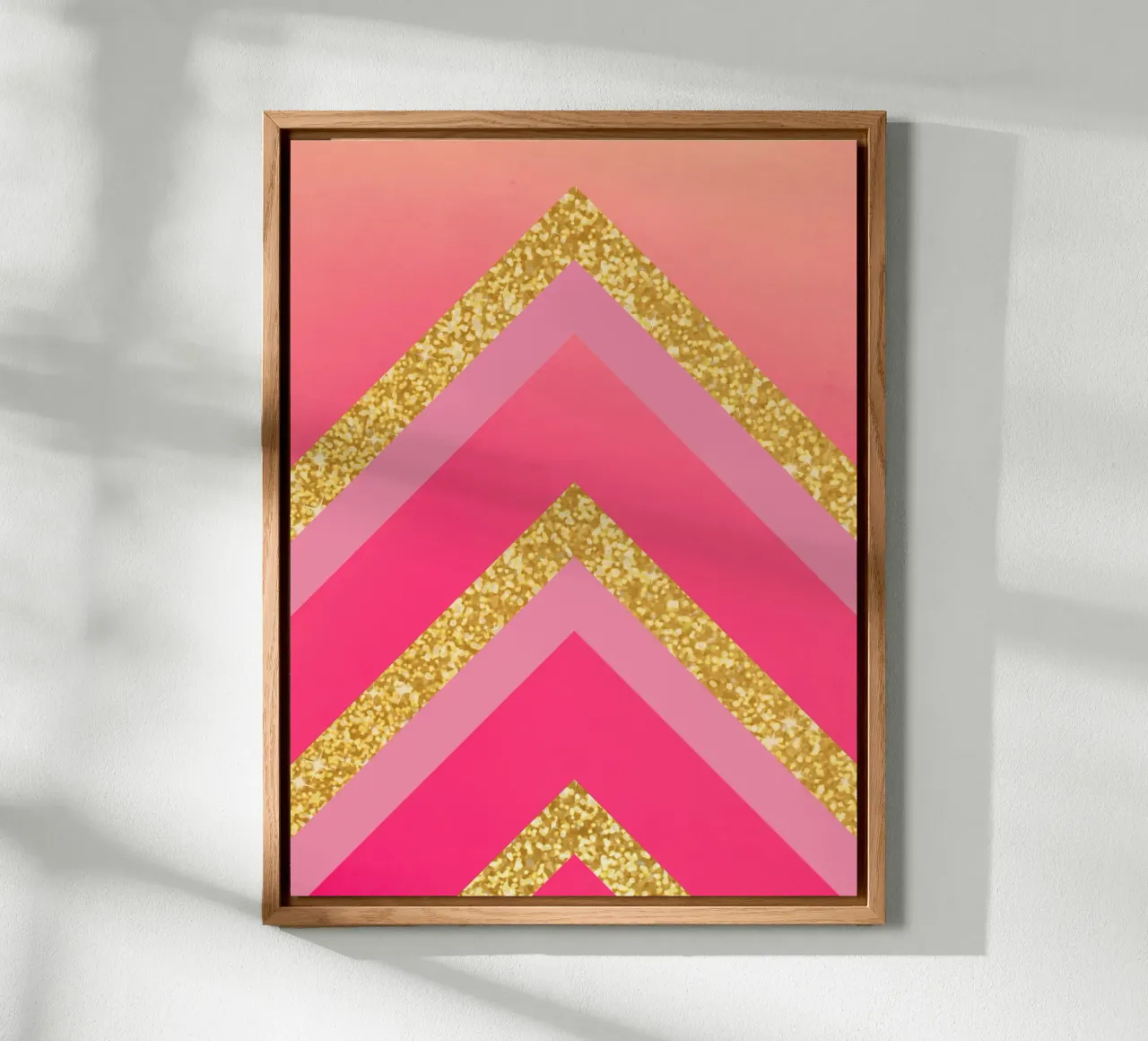 Glam Geometry alluminio dibond da Petra Lang