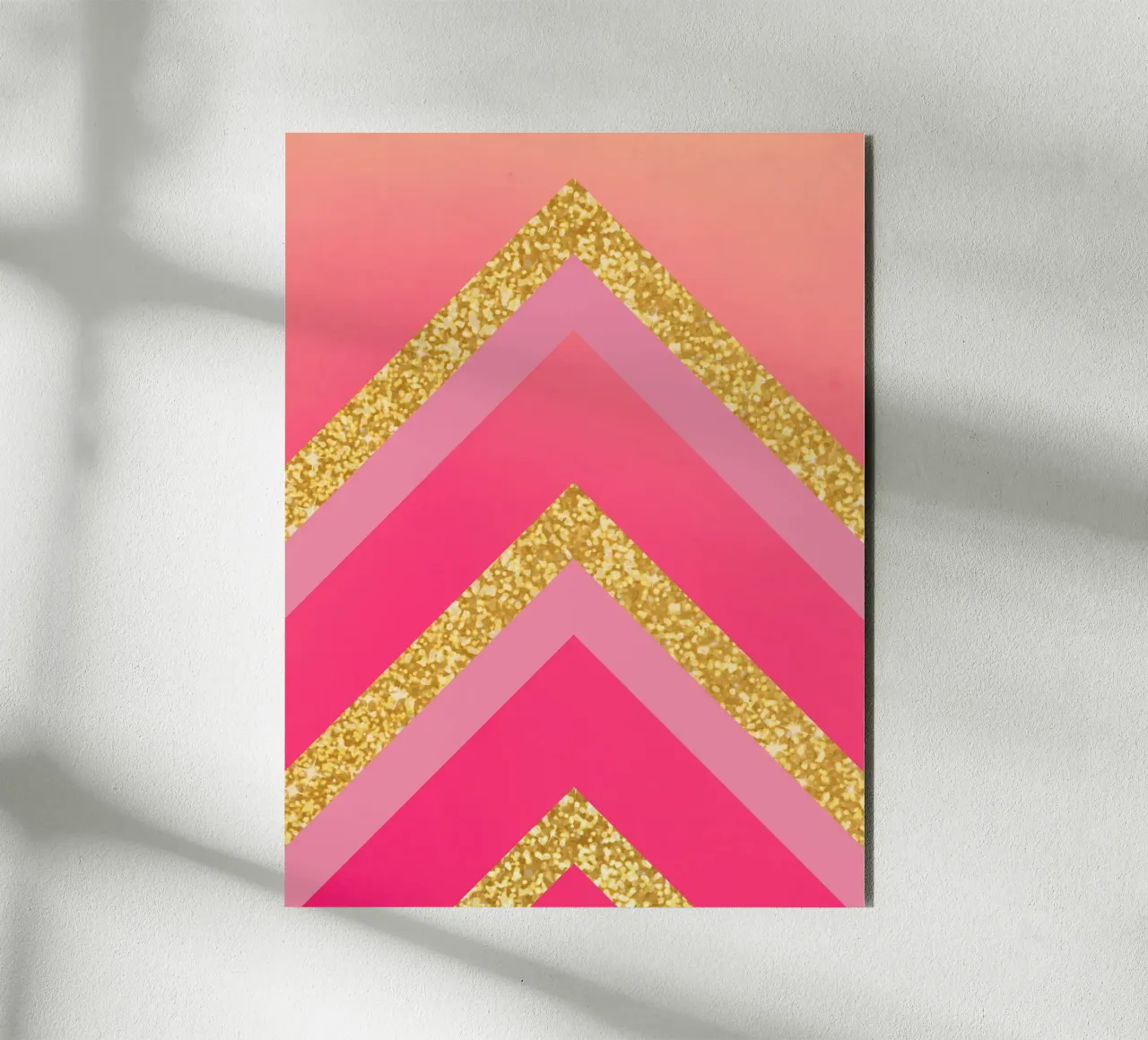 Glam Geometry alluminio dibond da Petra Lang