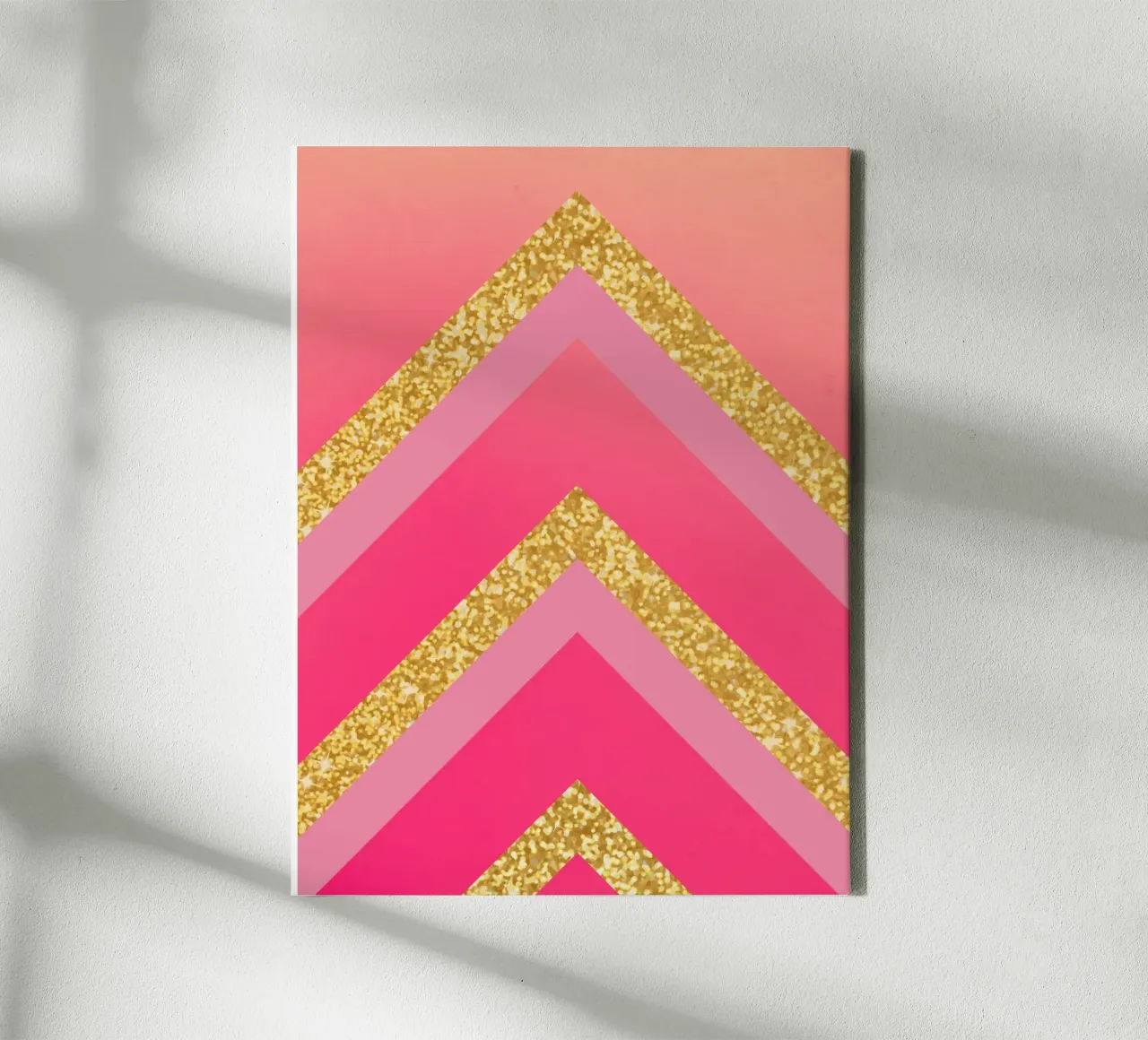 Glam Geometry tela con Cornice a cassetta da Petra Lang