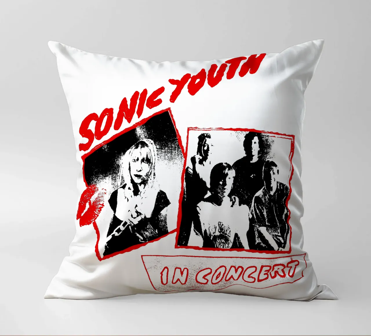 Sonic Youth in concerto cuscino da https://www.juniqe.com/uk/shop/Henndraws