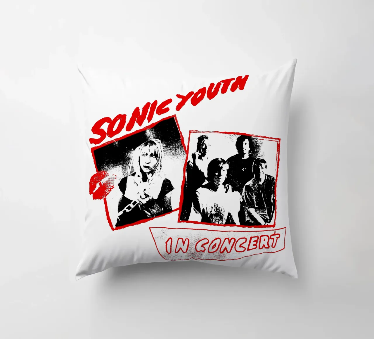 Sonic Youth in concerto cuscino da https://www.juniqe.com/uk/shop/Henndraws