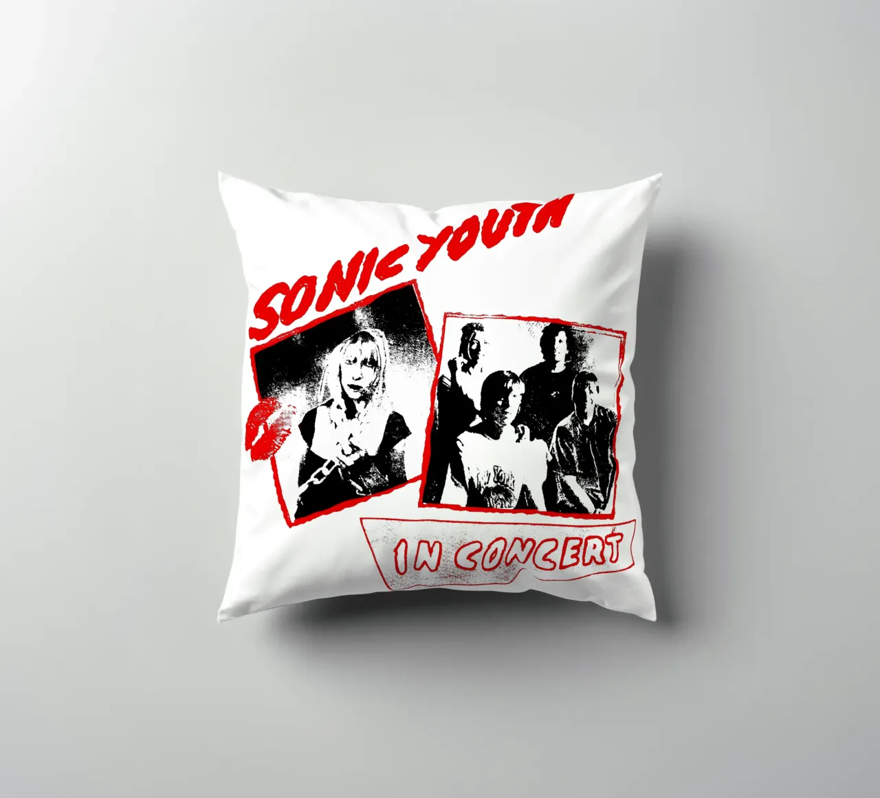 Sonic Youth in concerto cuscino da https://www.juniqe.com/uk/shop/Henndraws
