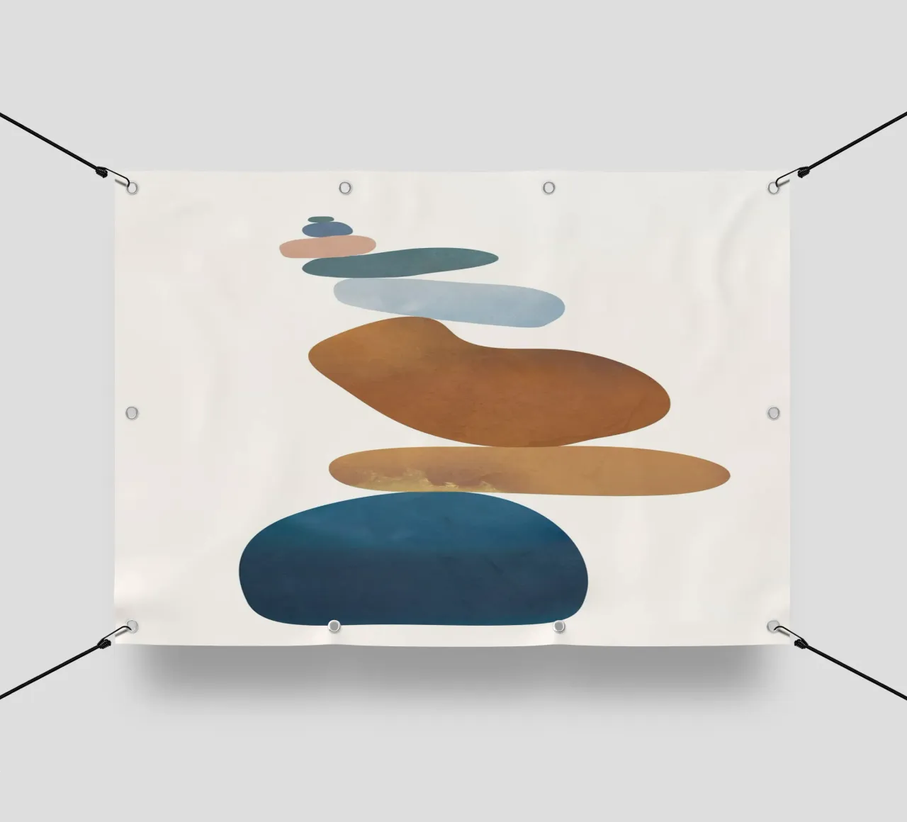 Balancing Stones 1 telo in pvc da cityart